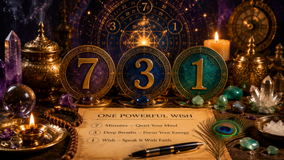 July 26 Numerology Portal: The Mysterious 7-3-1 Ritual for One Powerful Wish