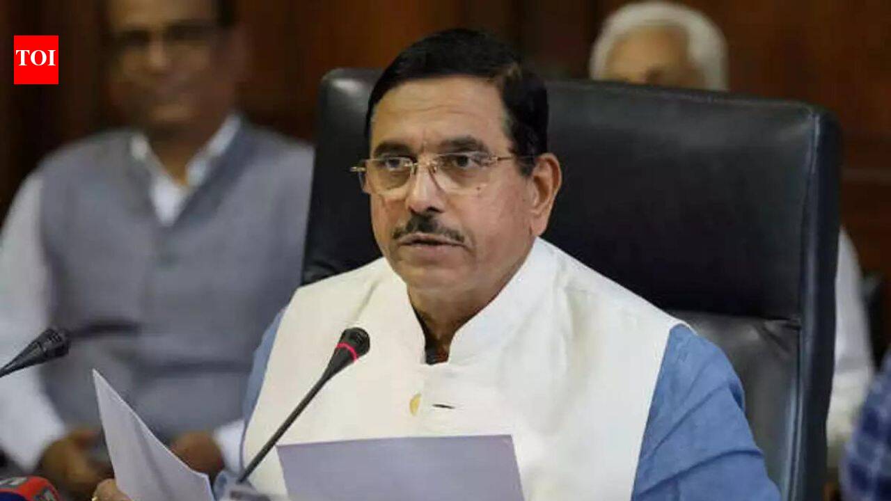 'This is a new subject for me': Pralhad Joshi after taking charge as education minister