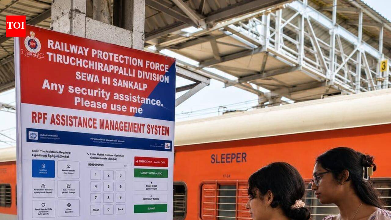 RPF kiosks for 8 more stations under Trichy division