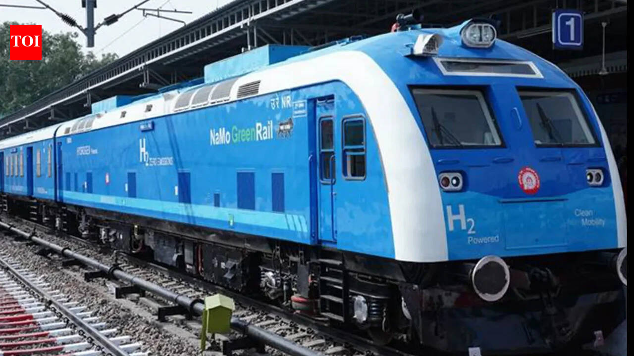 India’s first hydrogen-powered train saves 3,200 litres of diesel; Delhi route tests next