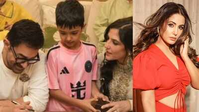 Hina Khan reacts to the criticism around Aamir Khan's third marriage with Gauri Spratt: 'It isn’t considered very good in our society..marriage after marriage after marriage, even divorce'