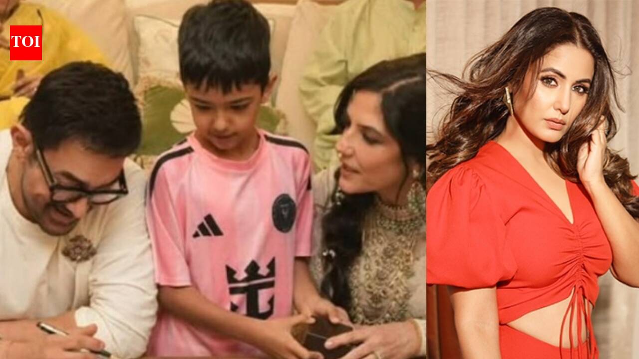 Hina Khan reacts to the criticism around Aamir Khan's third marriage with Gauri Spratt: 'It isn’t considered very good in our society..marriage after marriage after marriage, even divorce'