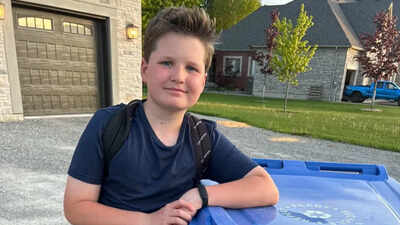 An 11-year-old Canadian boy cried after his first customer rejection; weeks later, his $10 trash-bin cleaning business has up to 40 clients and 100,000 followers