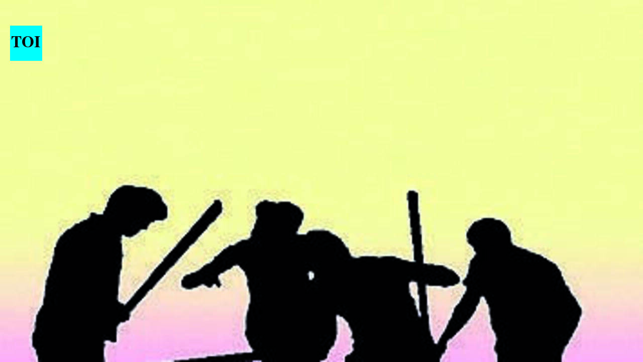 Man assaulted with sticks, 3 held