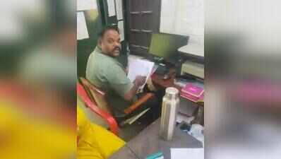 Row over sacked employee back at work
