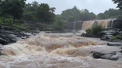 1 dead, 3 rescued after flash flood hits waterfall in Thane; search on for missing tourist