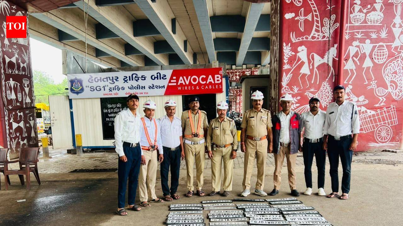 Ahmedabad: Police race to trace owners of missing numberplates