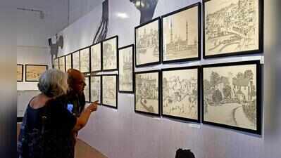 Museum showcases Rathin Mitra, man who sketched Kol cityscape