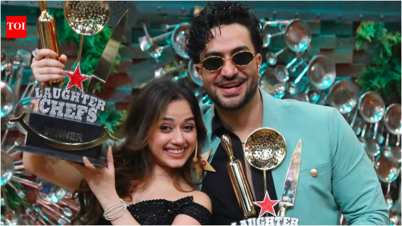 Laughter Chefs 3 Winner: Aly Goni and Jannat Zubair lift the trophy; Jannat says 'The show taught me that friendship, kindness and teamwork are as important as winning'