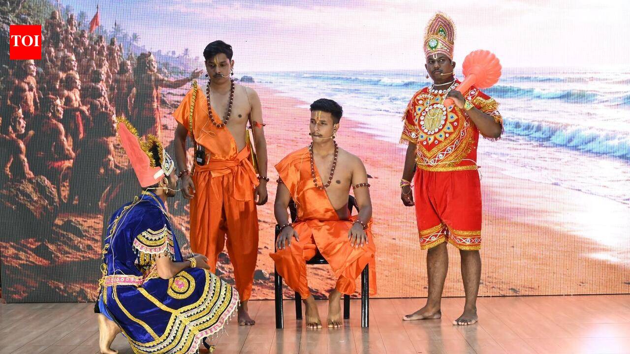 When Brahma blessed earth with joys