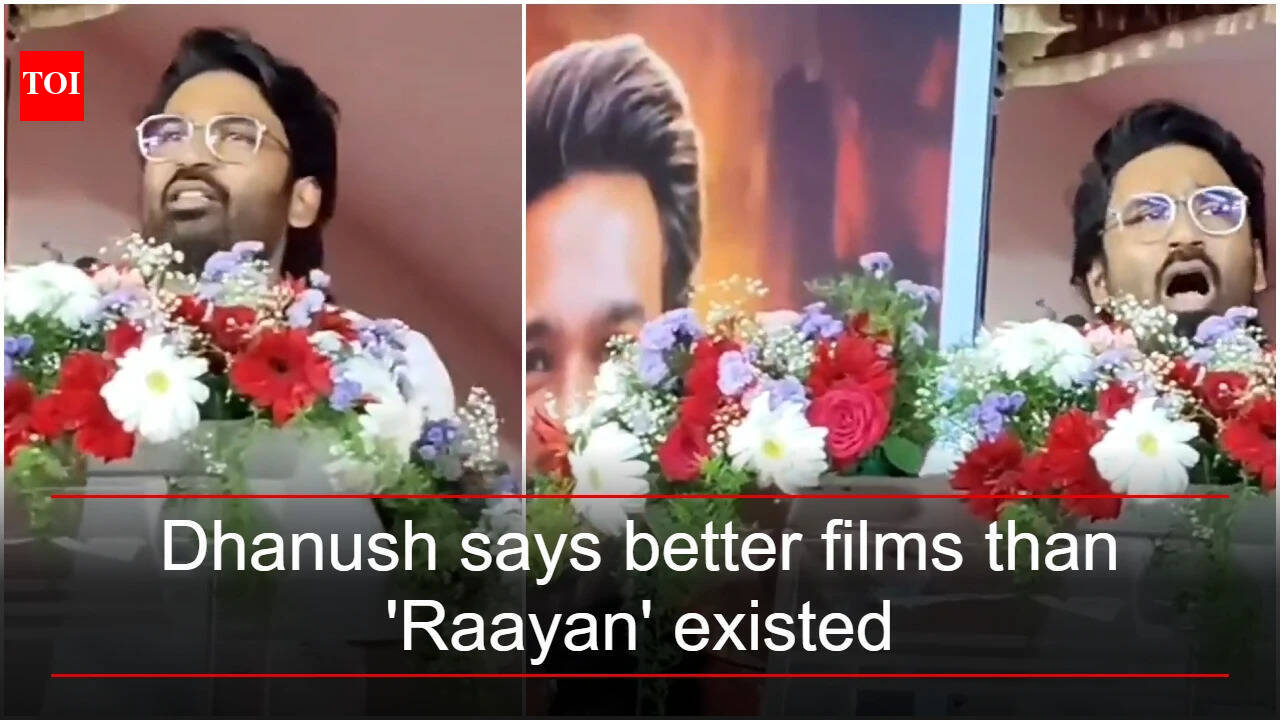 Dhanush on National Awards row; says better films than 'Raayan' existed; 'Some things simply fall into place on their own'