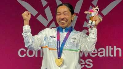 'Humbled to win my third consecutive CWG gold': Mirabai Chanu after winning India's first gold in Glasgow