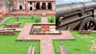 Cops link MP’s Narwar Fort cannon theft to Rajasthan canal water feud