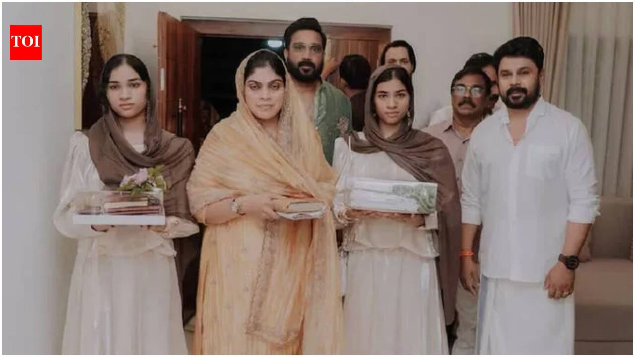 16 years after Cochin Haneefa's passing, family moves into dream home; Dileep, Harisree Ashokan attend housewarming ceremony