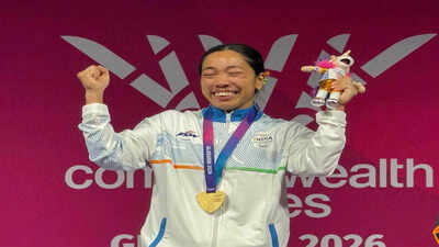 Mirabai Chanu creates history with triple Commonwealth Games gold in Glasgow