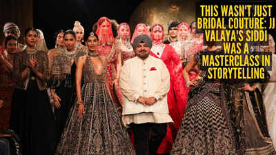 JJ Valaya's SIDDI was a love letter to heritage, craft and timeless couture