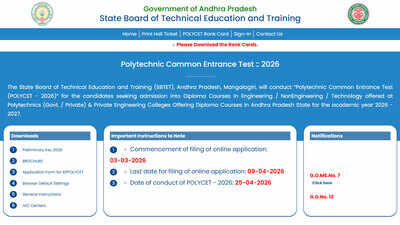 AP POLYCET 2026 final phase seat allotment result released at polycetap.ap.gov.in; reporting deadline July 29