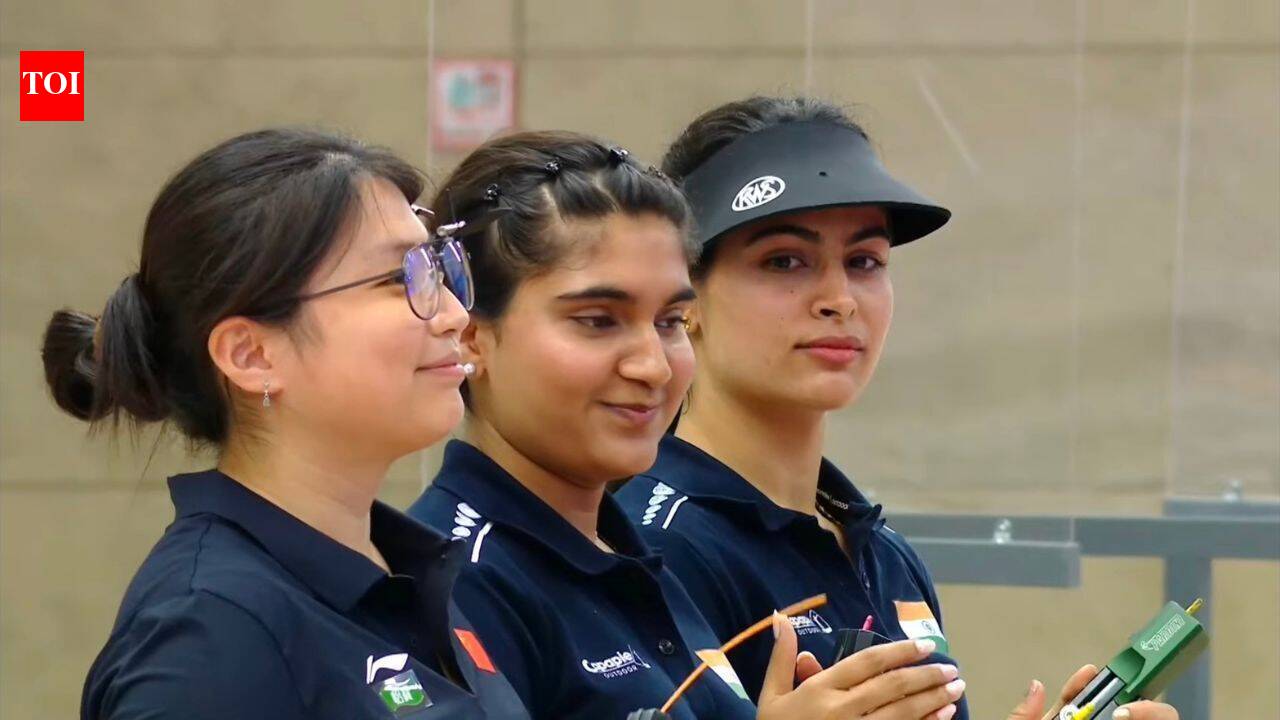 Gold for Esha; Olympic medallist Bhaker claims bronze at China WC 