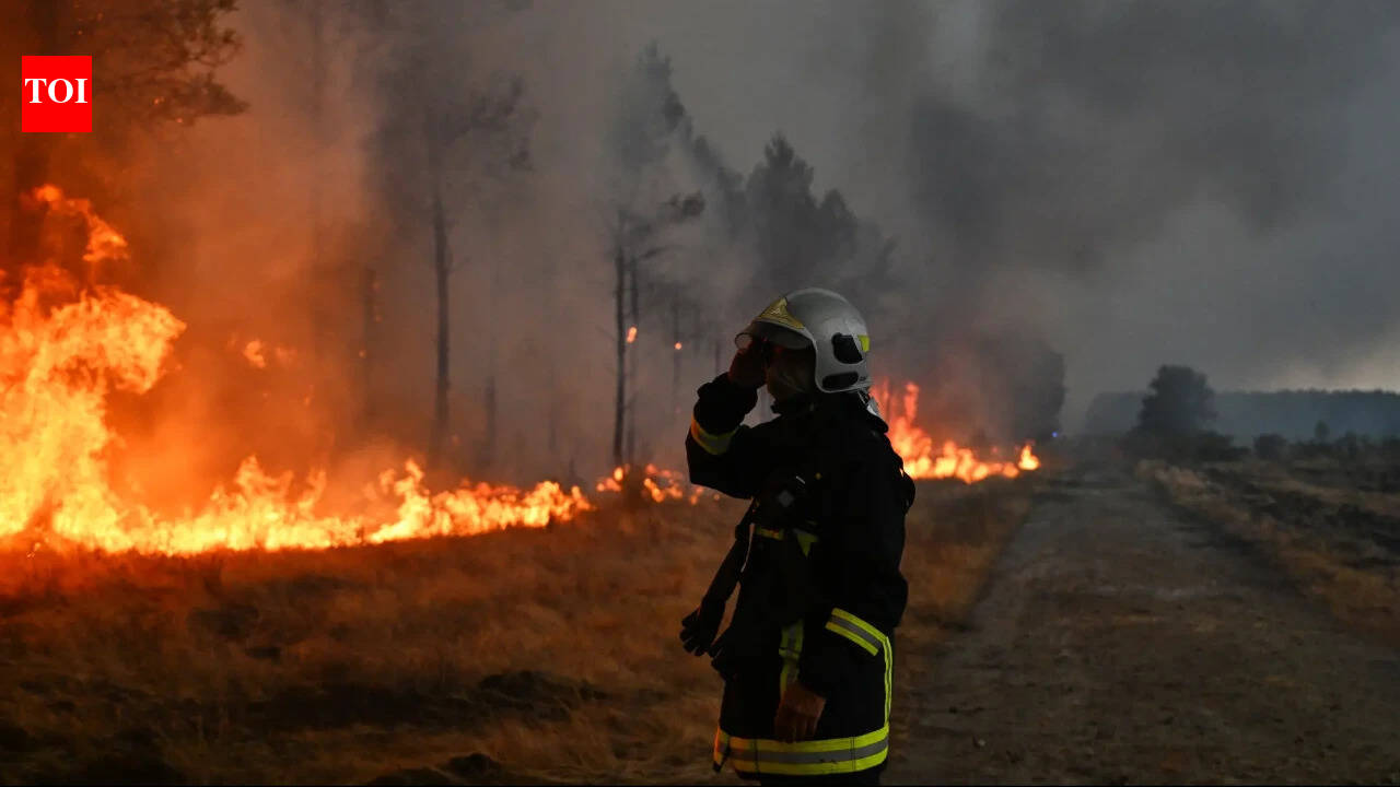Wildfires in Spain and France force nearly three lakh to evacuate