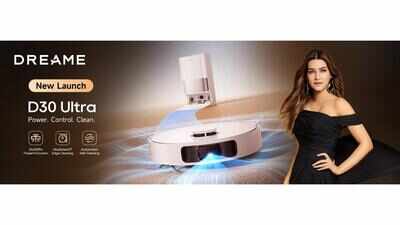 Dreame Technology launches D30 Ultra robot vacuum cleaner in India, priced at Rs 52,999
