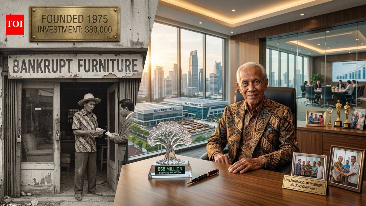 A 95-year-old CEO bought a bankrupt furniture store for $80,000 in 1975, then quietly built an $858 million business and gave millions away