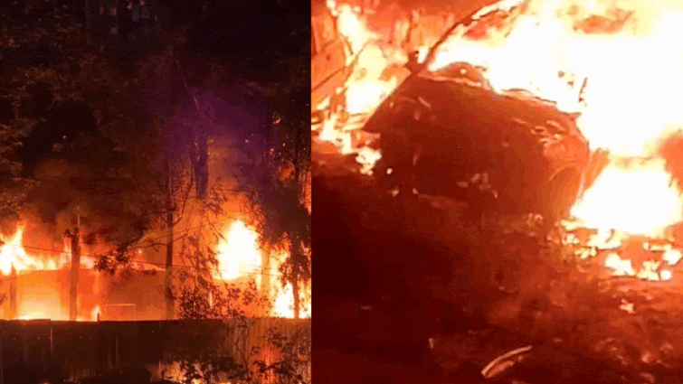 Over 25 cars, including luxury vehicles gutted in Bengaluru garage fire