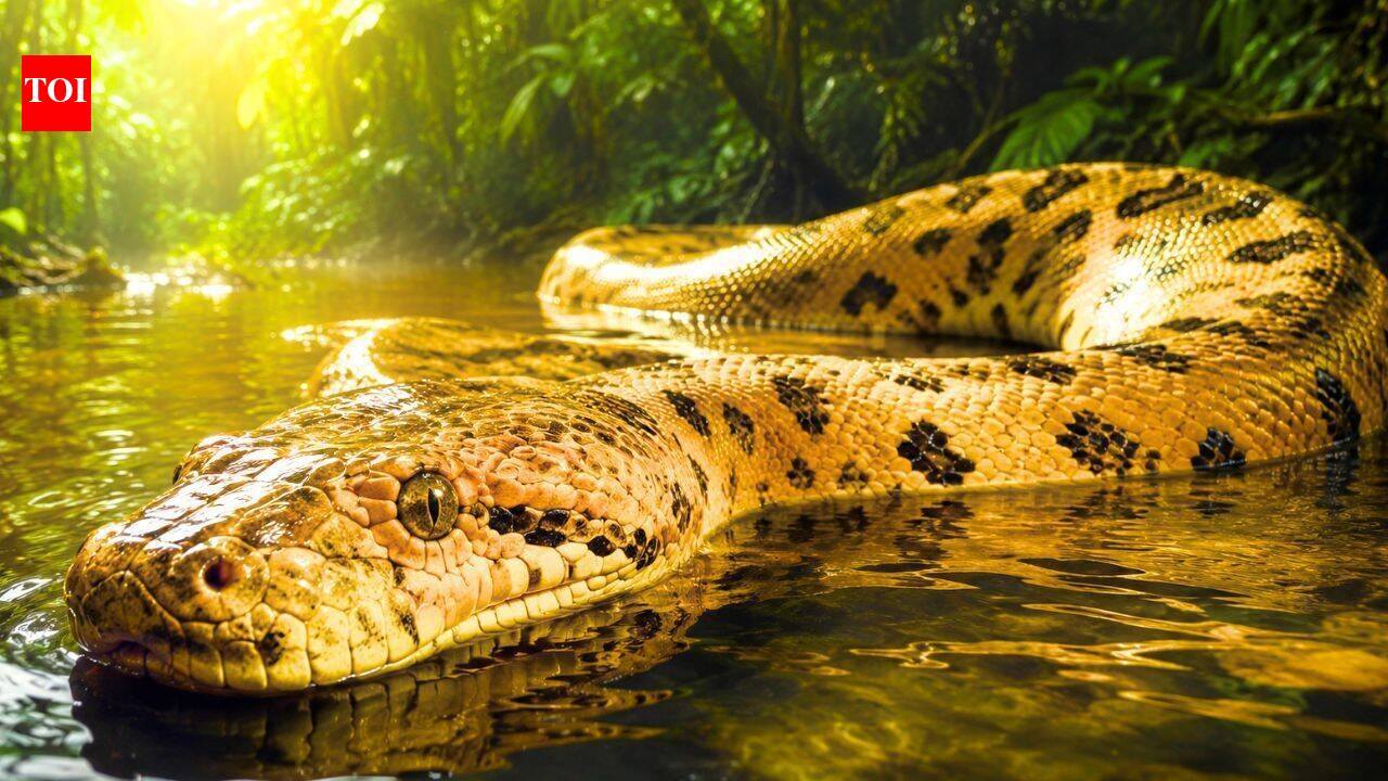 7 surprising yellow anaconda facts: From powerful hunters to excellent swimmers