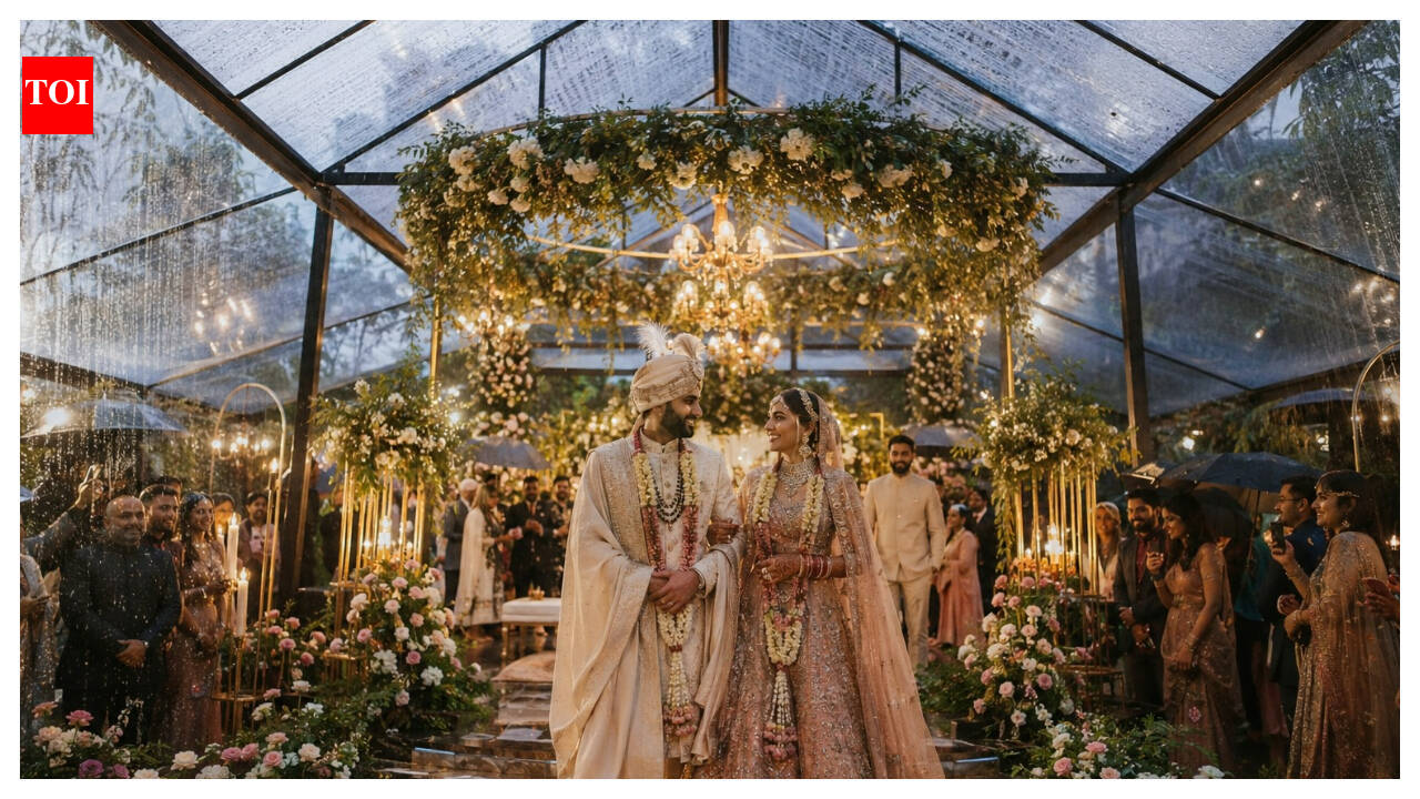 Rain or shine, couples are saying ‘I do’ this monsoon