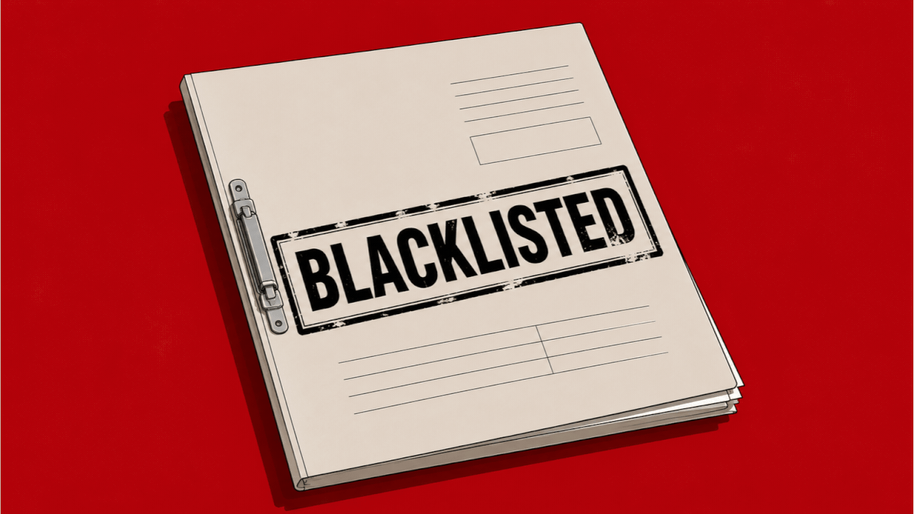When 'blacklisted' companies conduct exams, is it a surprise that papers leak?