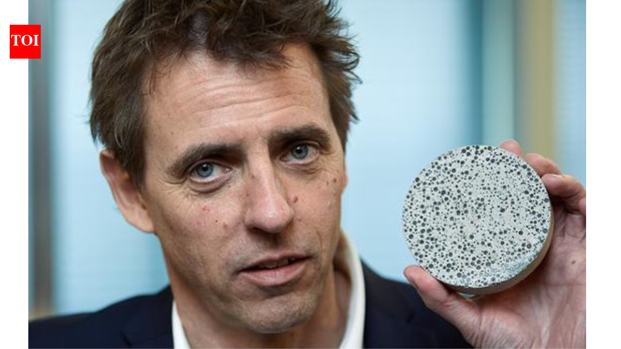 Dutch scientist created bacteria that repair cracked buildings by turning cracks into stone, making concrete heal itself and saving billions in repair costs