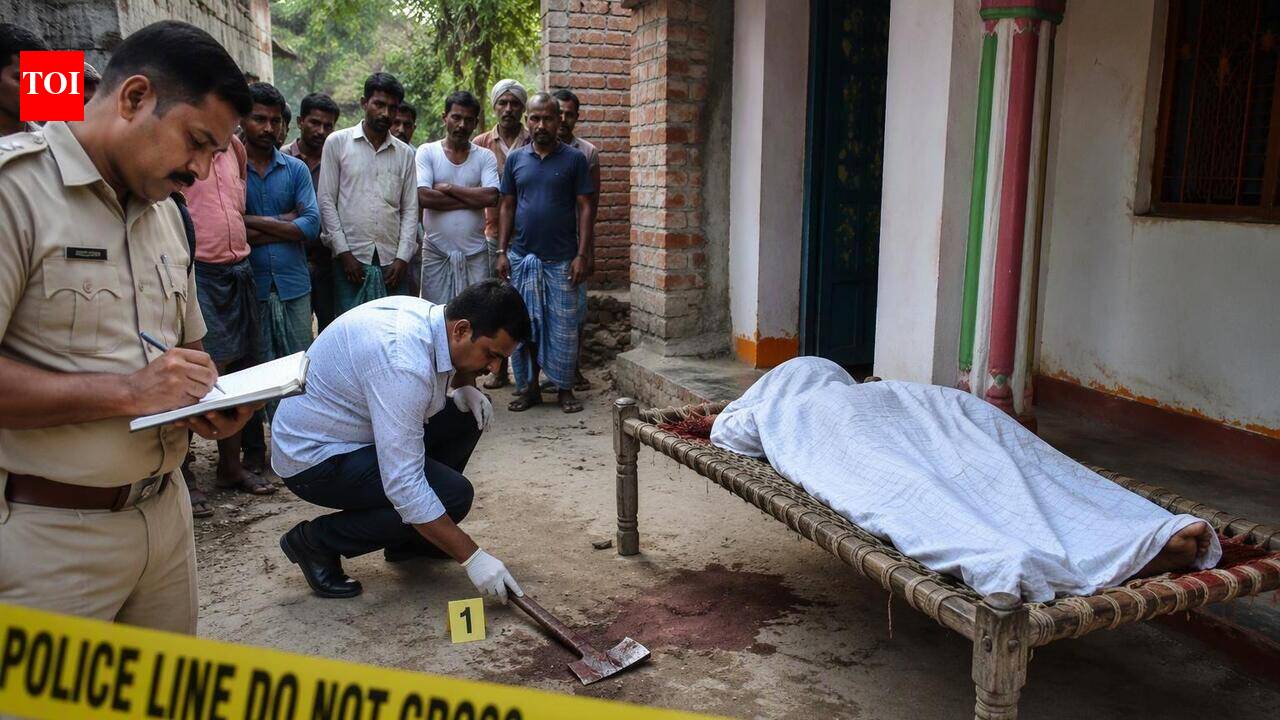 Elderly man hacked to death while sleeping outside home in Samastipur