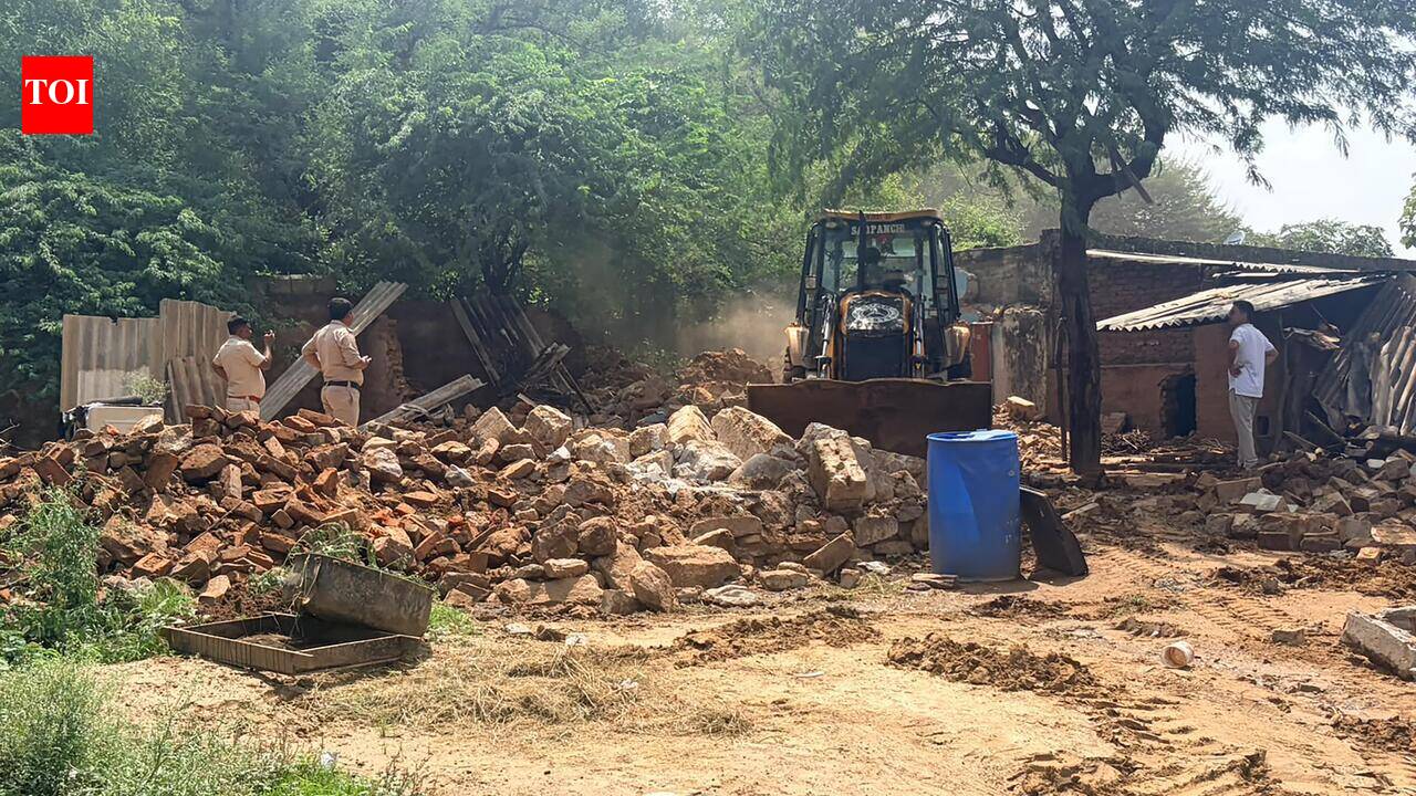 Houses, walls built on protected forest land demolished
