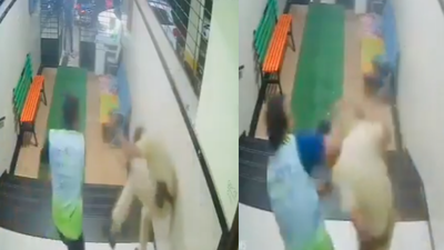 Drunk man thrashes Thane cop with stick, tries to stab him after police respond to woman's SOS