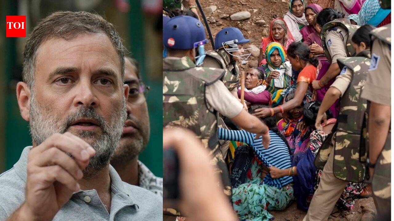 'Modi govt fears truth and non-violence': Rahul Gandhi on Ken-Betwa protest crackdown