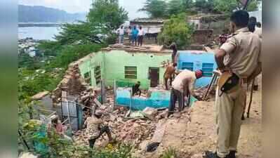 Houses of women accused of human trafficking demolished in Ajmer