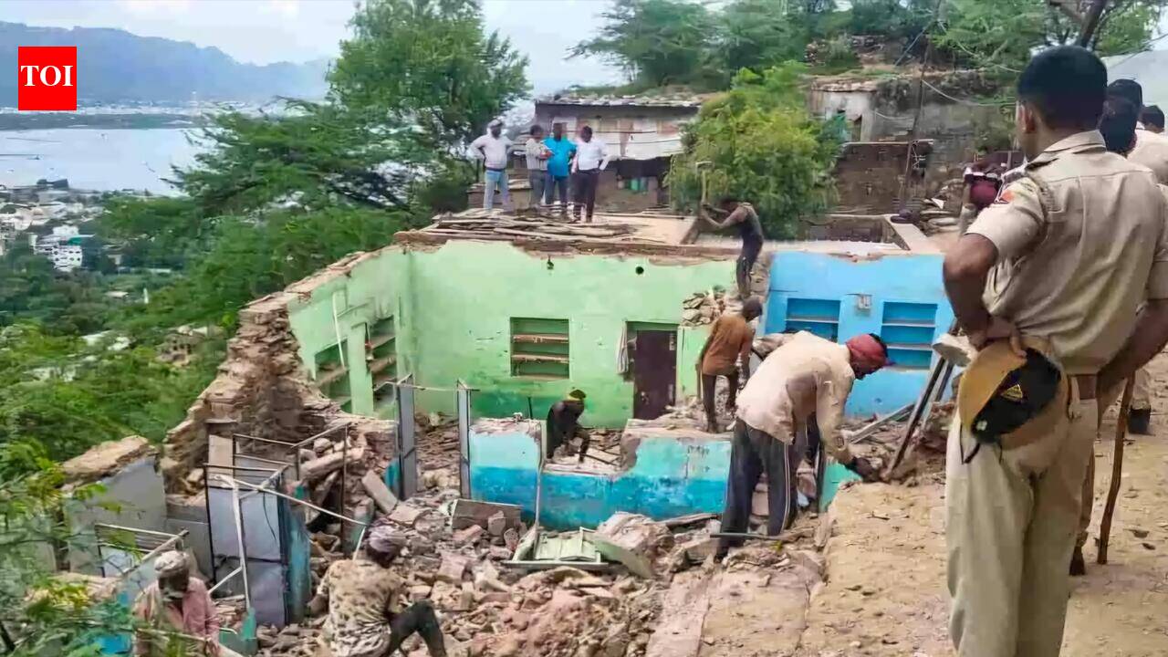 Houses of women accused of human trafficking demolished in Ajmer