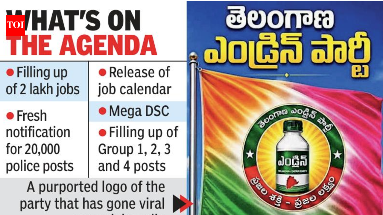 Inspired by Cockroach Janata Party, unemployed youth announce ‘Telangana Endrin Party', seek job calendar