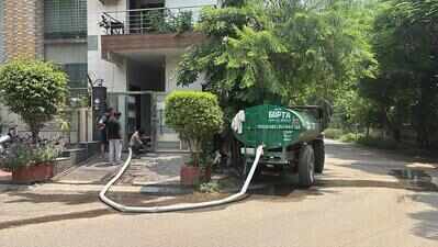 Water shortage in Palam Vihar for past five days; residents say multiple leakages in pipeline