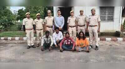 Raj forest dept arrests 4 in leopard death case