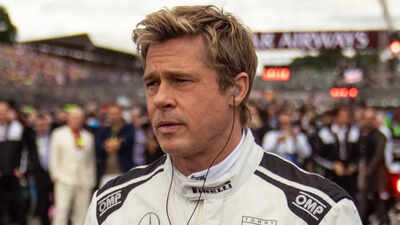 Brad Pitt spotted at a bar in Carmel Highlands following Vivienne Jolie-Pitt’s name change request