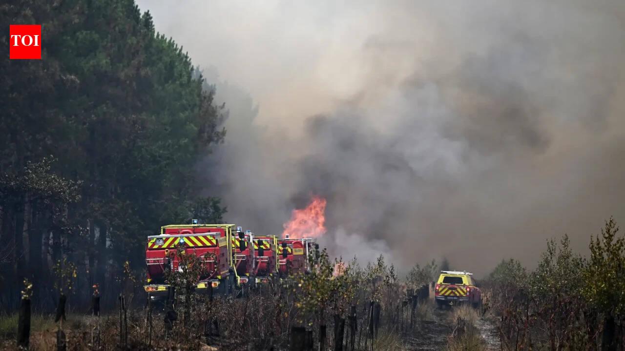 'Most severe since World War II': Macron as France's wildfires rage across thousands of hectares