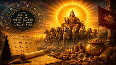 Born on These Dates? The Sun Is Set to Bless You With Surya Raj Yoga