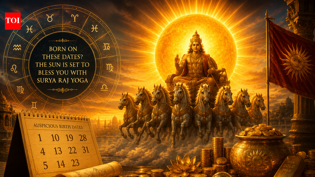 क्या आपका जन्म इन तारीखों को हुआ है? सूर्य देव की कृपा से आपके जीवन में बन रहा है 'सूर्य राजयोग'