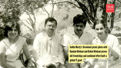 Sudha Murthy's throwback picnic photo with Nandan Nilekani and Rohini Nilekani proves old friendships and combined effort built a global IT giant: The untold story of friendship, risk and Infosys's rise from nothing