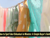 How to identify fake Chikankari: 4 signs every shopper should know