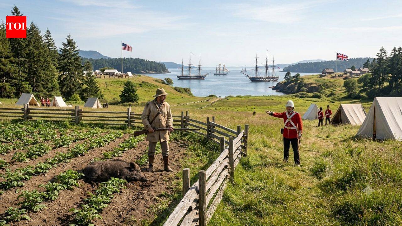 The pig that almost started a war: How a pig shot in 1859 turned a San Juan Island farm dispute into a 12-year Britain-America standoff