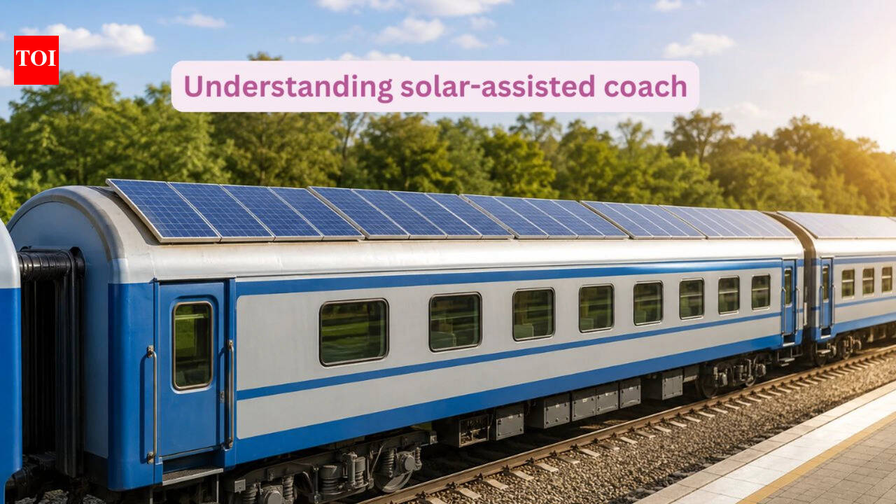 For decades, Indian trains relied on axle-powered electricity; now rooftop solar panels are changing how passenger coaches stay powered