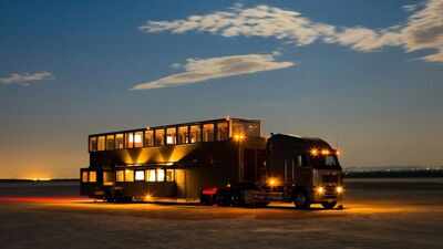 Will Smith once used this $2.5 million, 1,200-square-foot motorhome on film sets; the two-storey vehicle is now a luxury stay near Austin: Why it remains so special