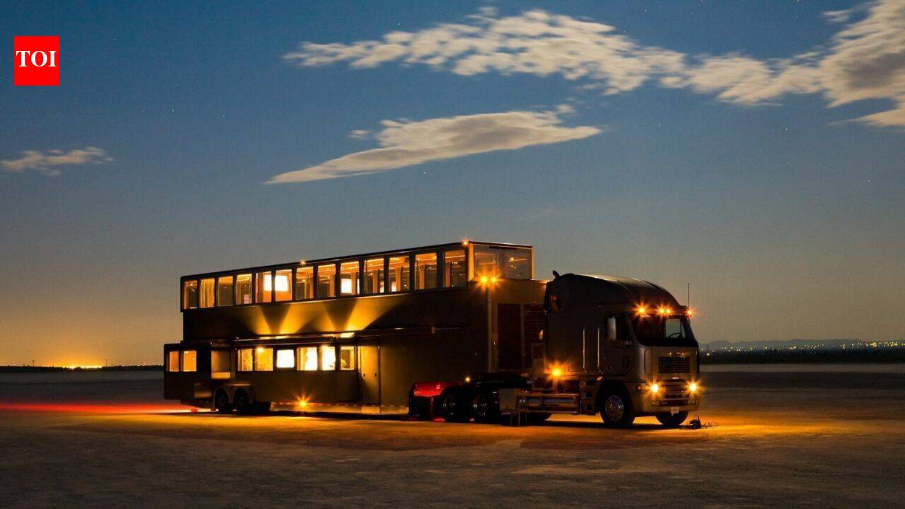 Will Smith once used this $2.5 million, 1,200-square-foot motorhome on film sets; the two-storey vehicle is now a luxury stay near Austin: Why it remains so special
