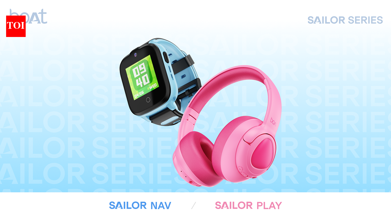 Boat launches Sailor Nav smartwatch and Sailor Play headphones, price starts at Rs 1,499